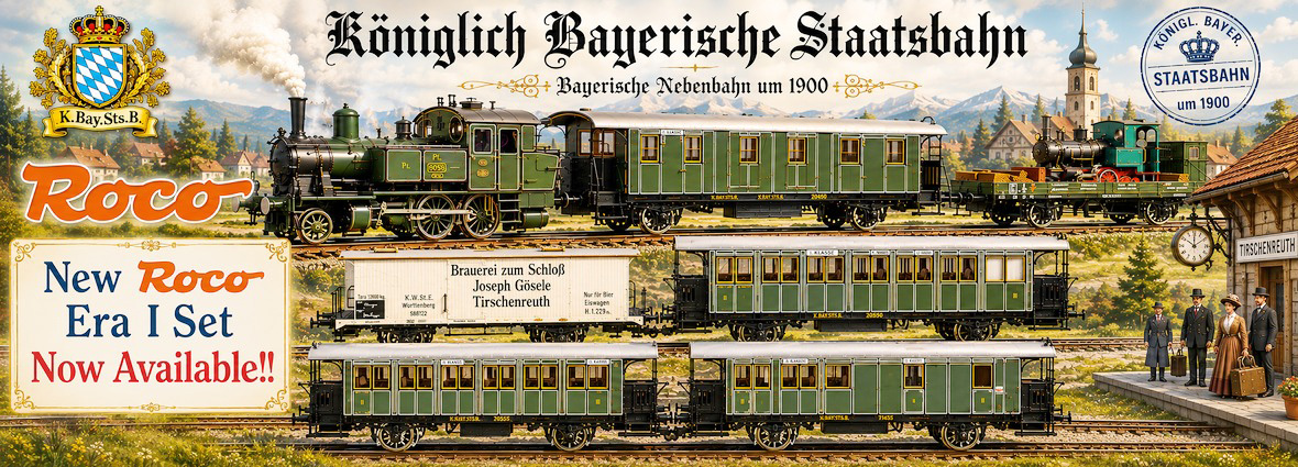 Roco Early 1900s Bavarian Branch Line Set
